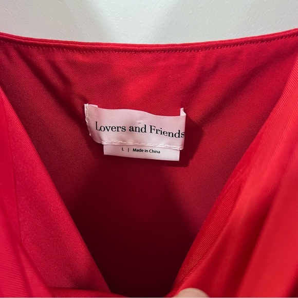 Lovers + Friends Odessa Gown Red - Picture 7 of 9